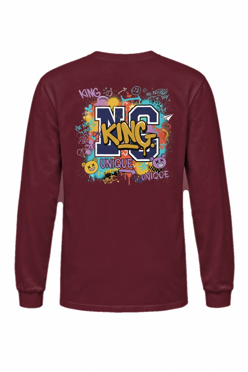 "King Graffiti Layers" Unisex Longsleeve T-shirt | Gildan 2400