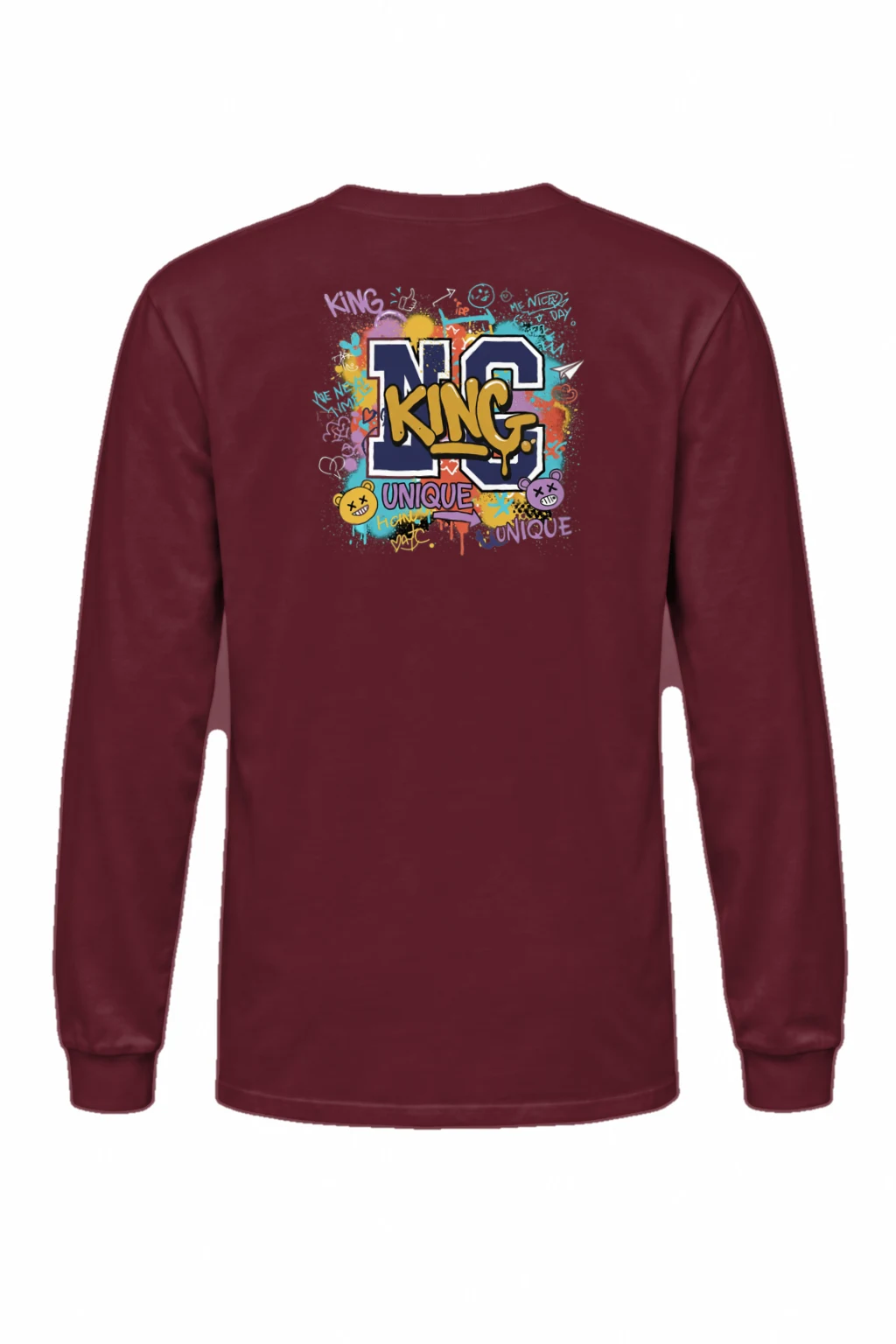 "King Graffiti Layers" Unisex Longsleeve T-shirt | Gildan 2400
