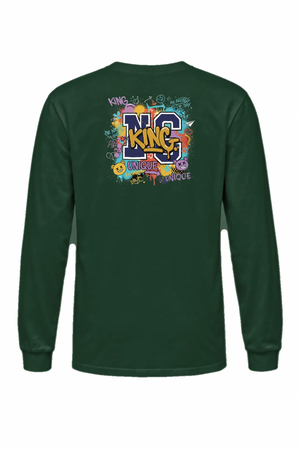 "King Graffiti Layers" Unisex Longsleeve T-shirt | Gildan 2400