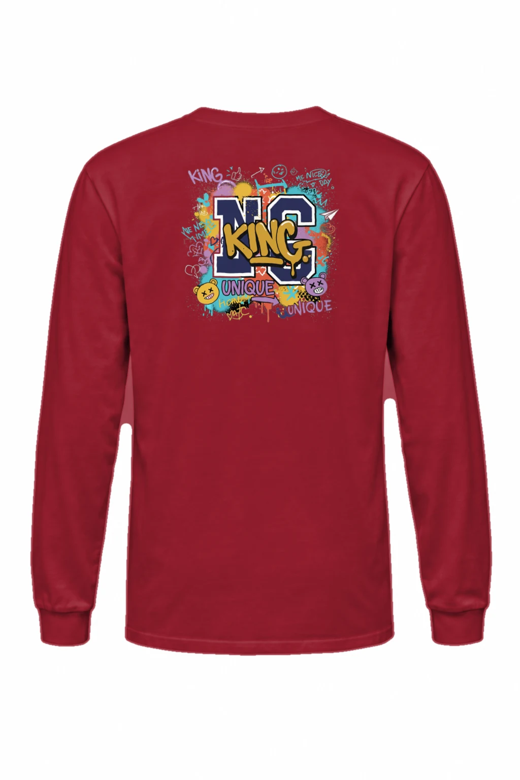 "King Graffiti Layers" Unisex Longsleeve T-shirt | Gildan 2400