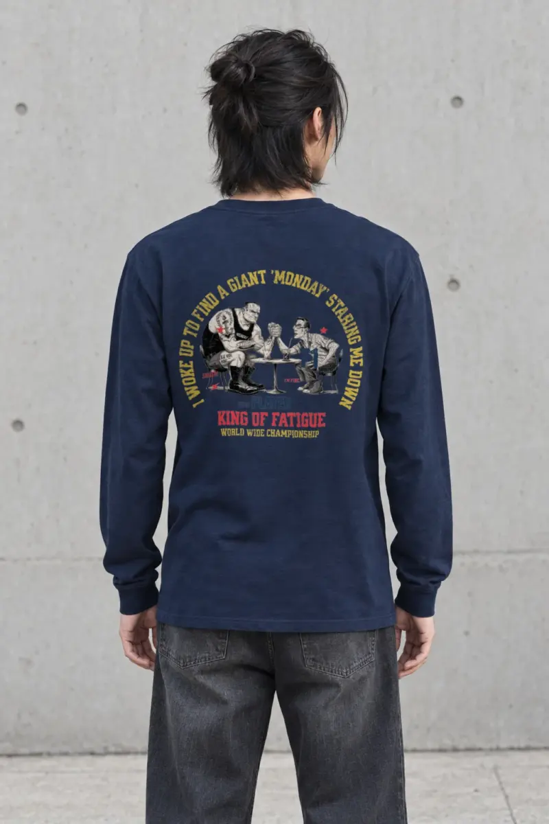 "King Of Fatigue" Unisex Longsleeve T-shirt