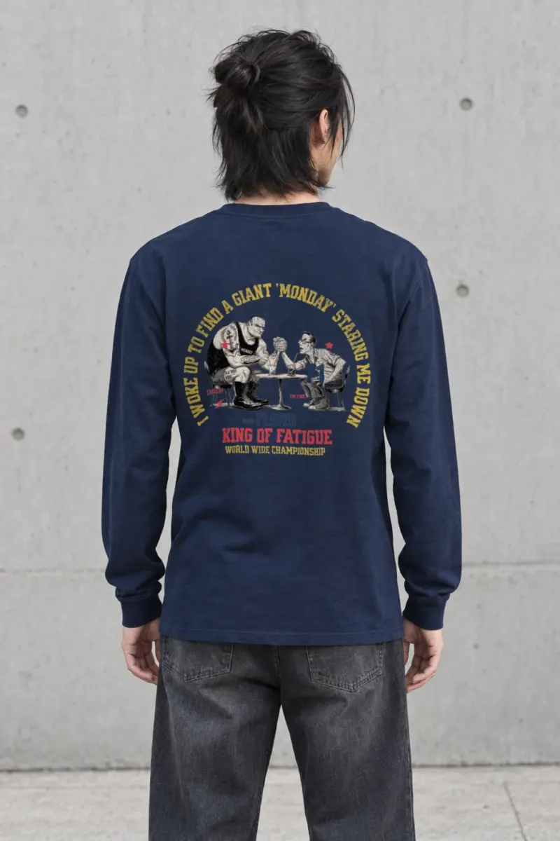 "King Of Fatigue" Unisex Longsleeve T-shirt | Gildan 2400