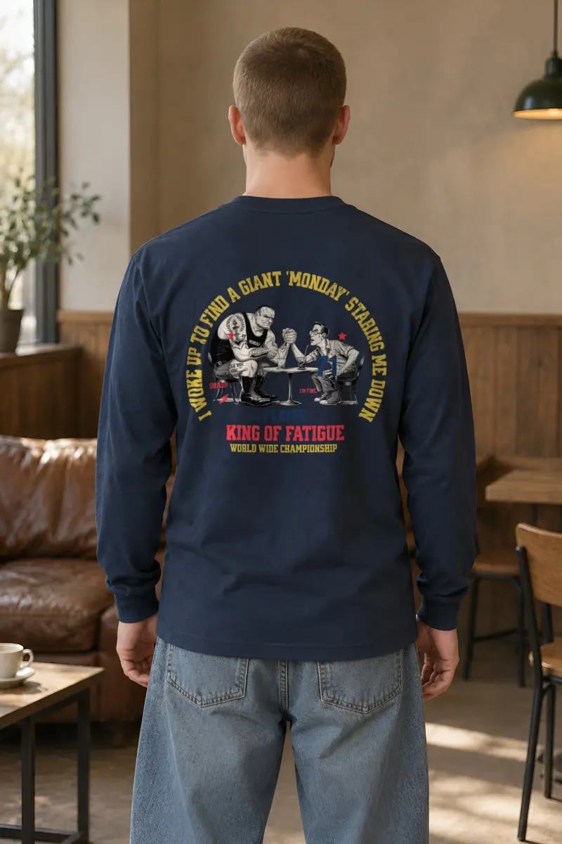 "King Of Fatigue" Unisex Longsleeve T-shirt