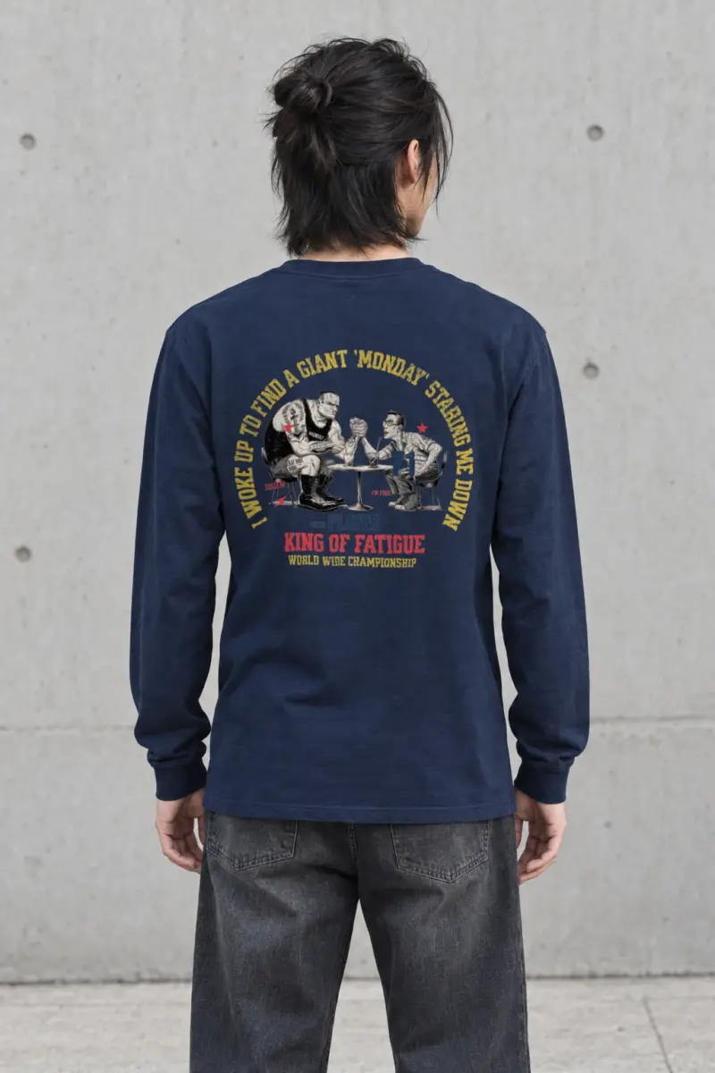 "King Of Fatigue" Unisex Longsleeve T-shirt