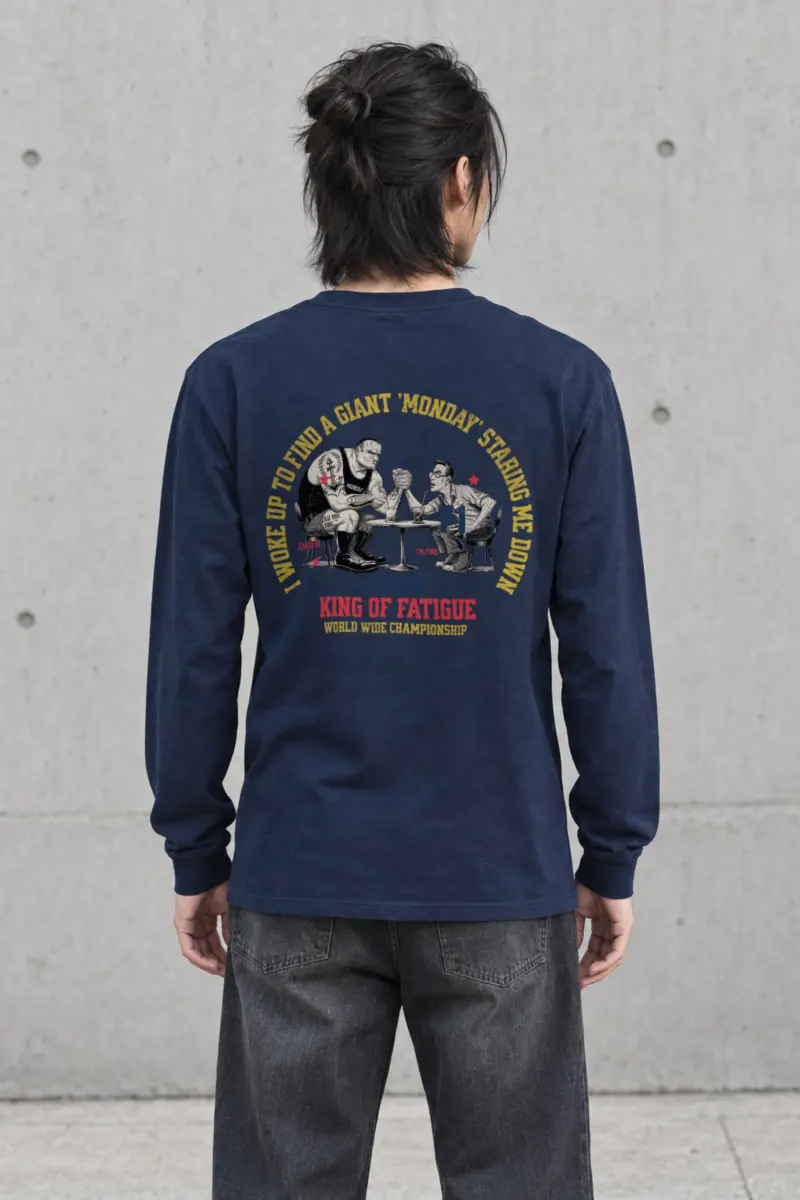 "King Of Fatigue" Unisex Longsleeve T-shirt