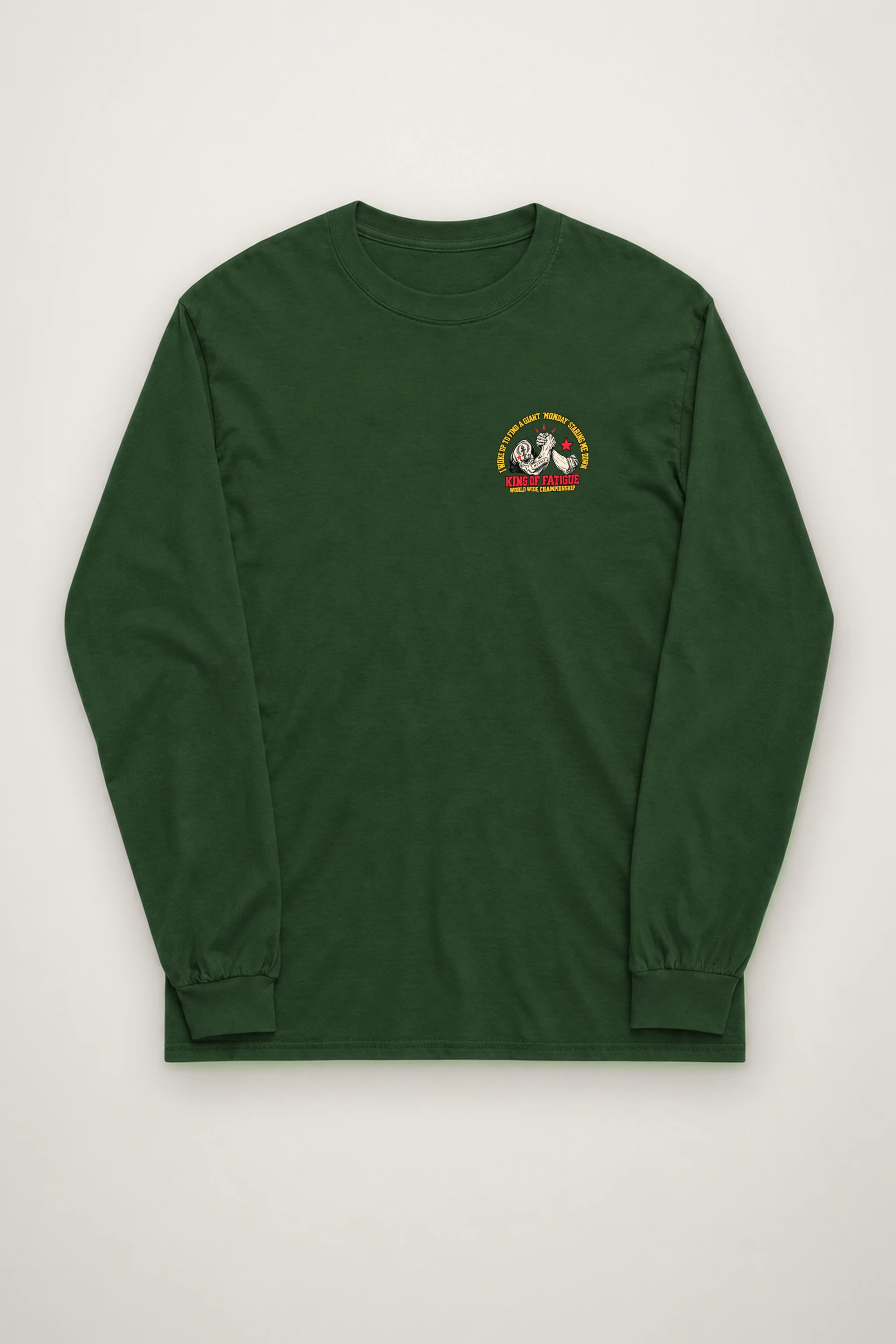 "King Of Fatigue" Unisex Longsleeve T-shirt