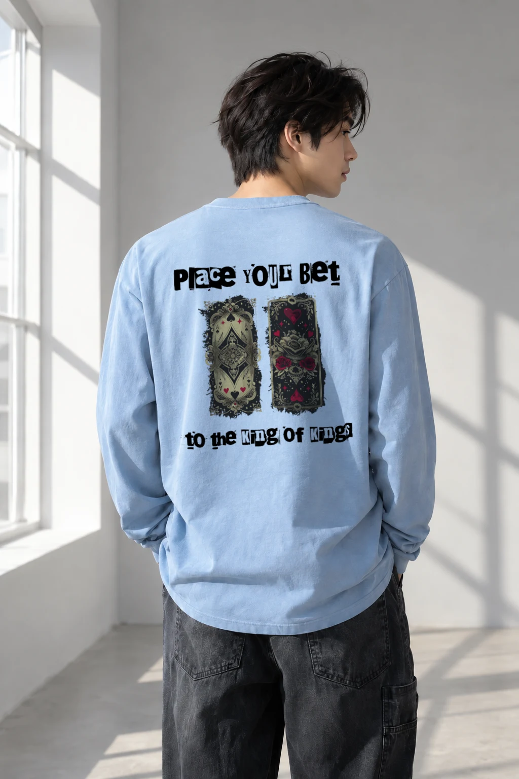 "King Of Kings" Unisex Longsleeve T-shirt | Gildan 2400