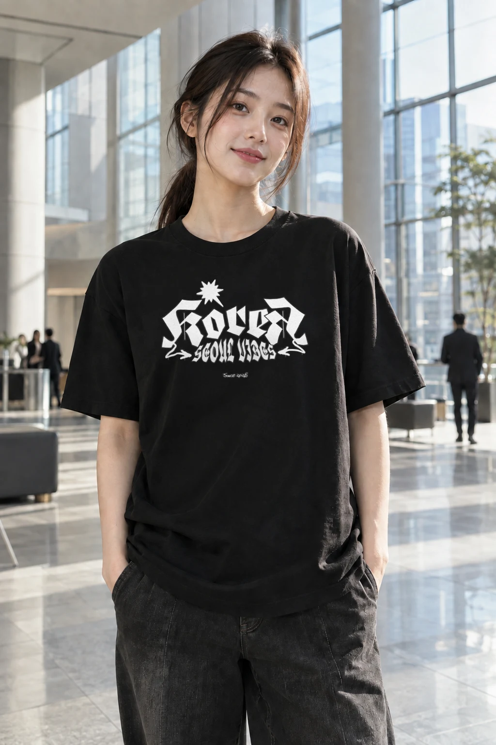 "Kings School Vibes" Heavyweight Unisex Crewneck T-shirt | Gildan 5000