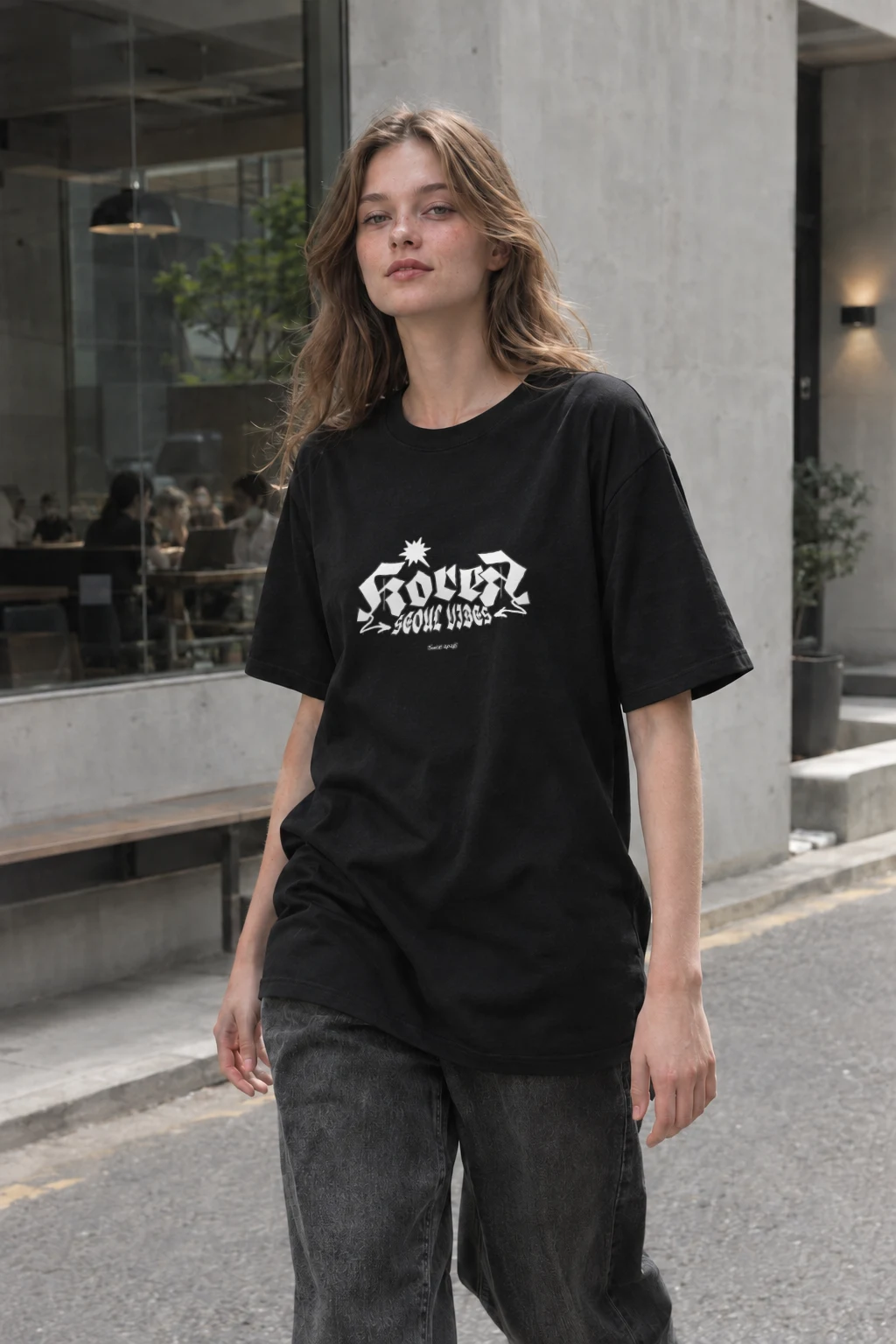 "Kings School Vibes" Heavyweight Unisex Crewneck T-shirt | Gildan 5000