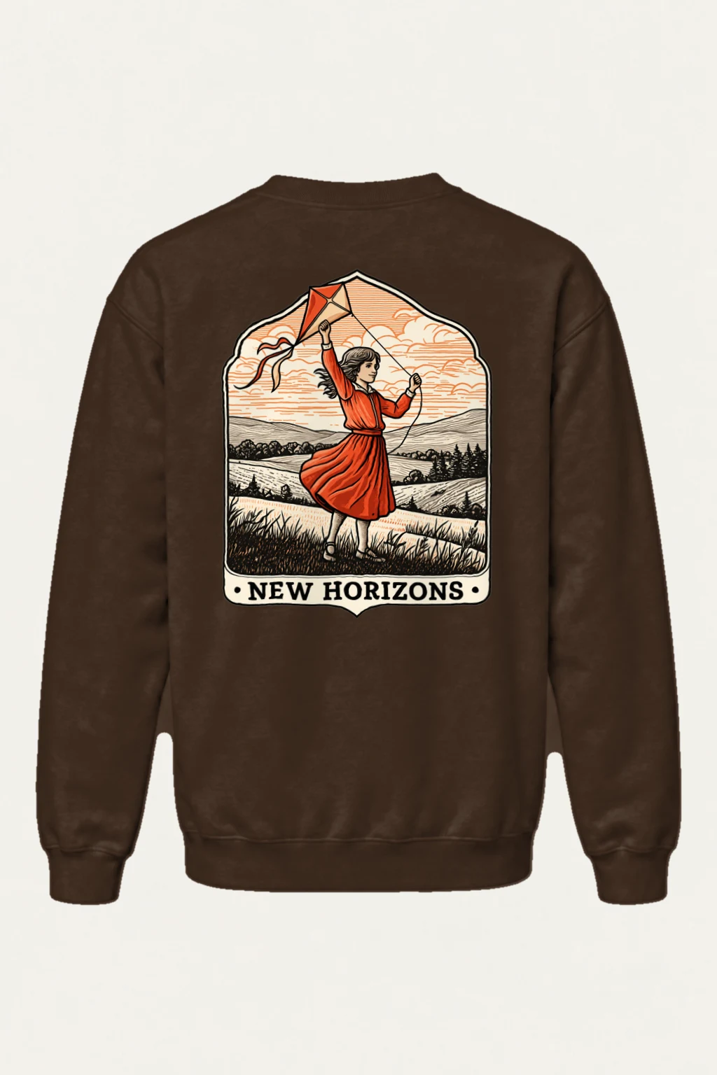 "Kitebound Country" Heavy Blend Unisex Crewneck Sweatshirt | Gildan 18000