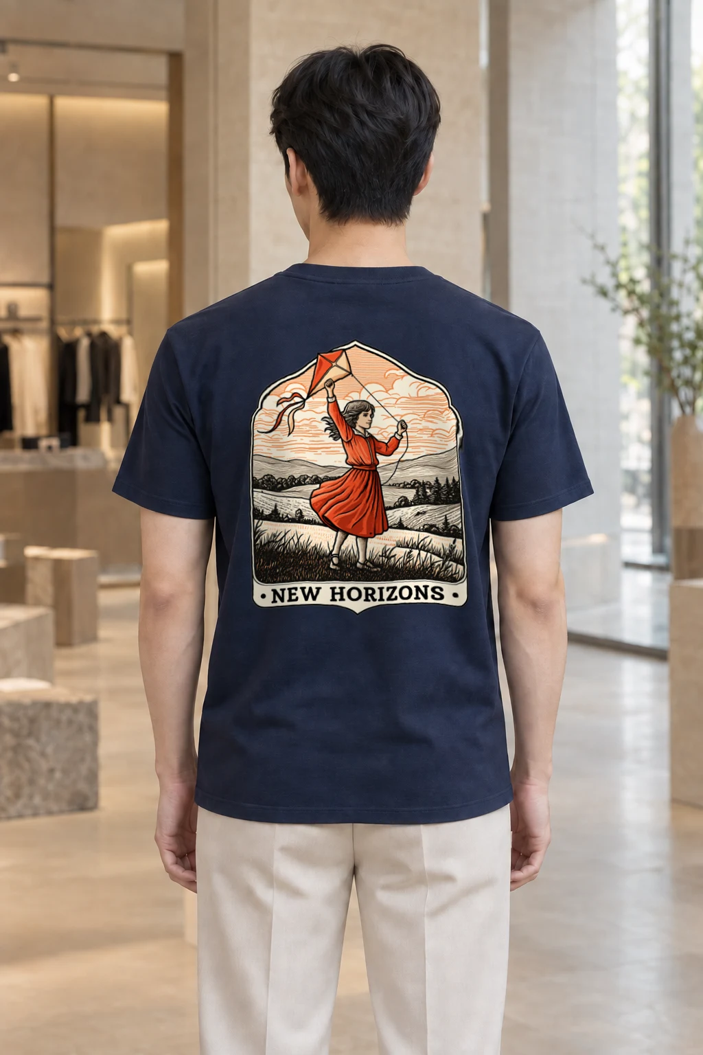 "Kitebound Country" Heavyweight Unisex Crewneck T-shirt | Gildan 5000