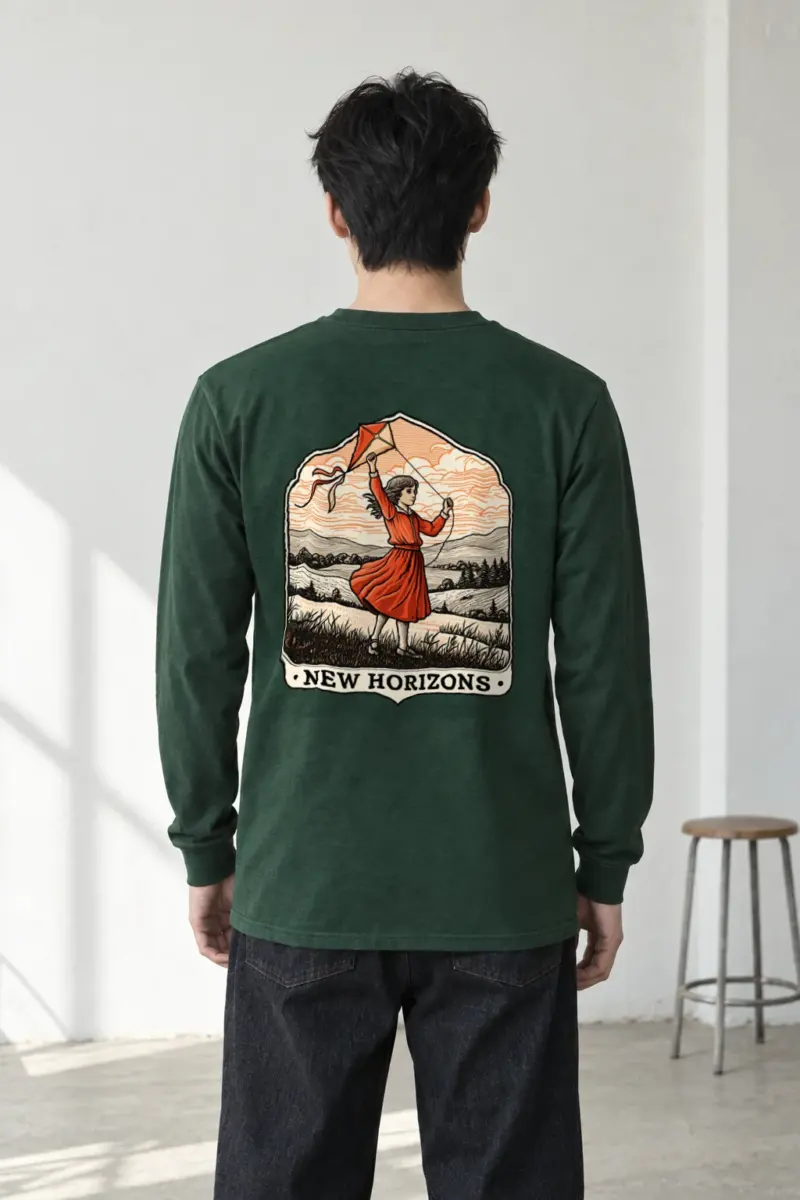 "Kitebound Fields" Unisex Longsleeve T-shirt