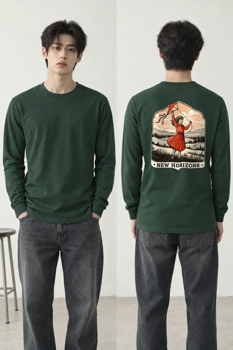 "Kitebound Fields" Unisex Longsleeve T-shirt