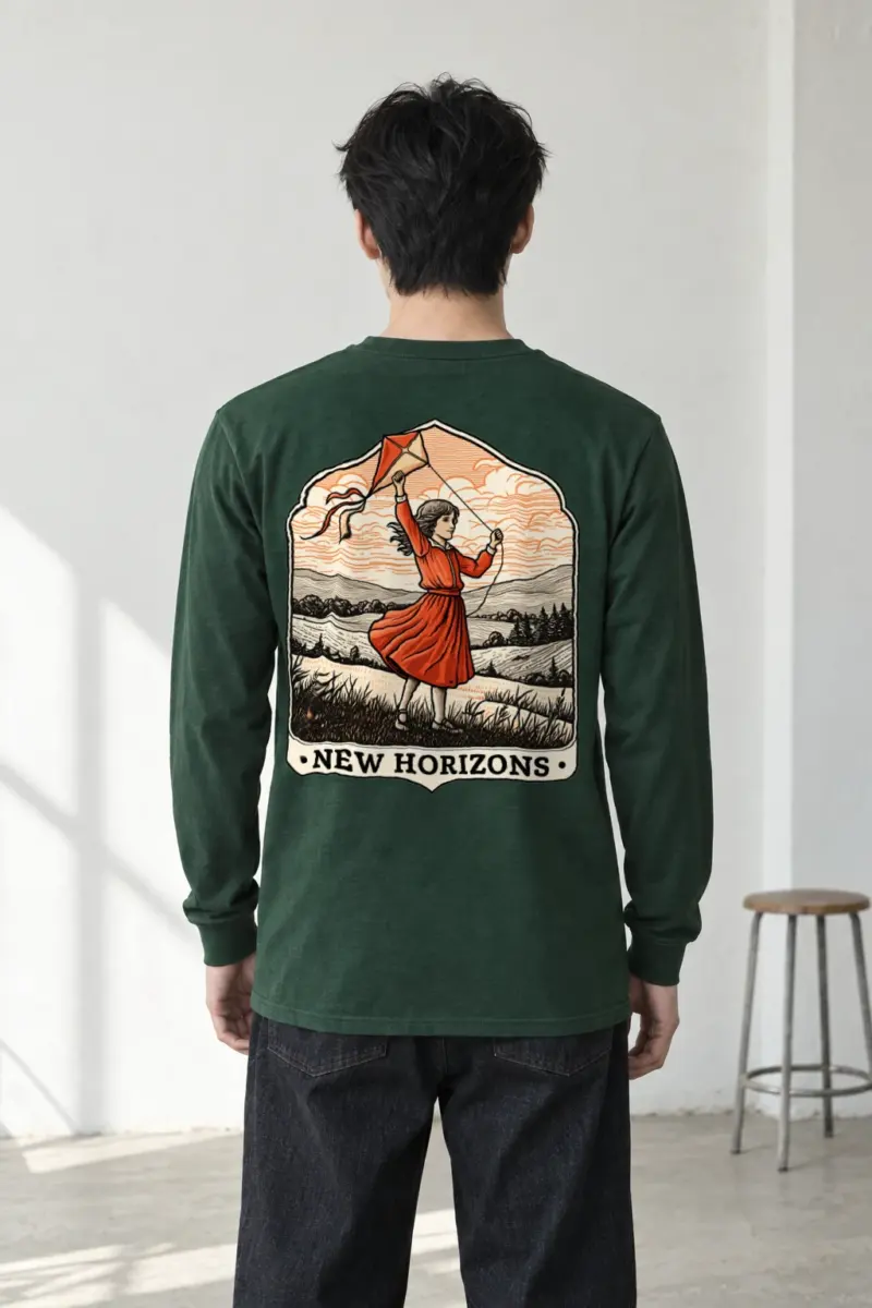 "Kitebound Fields" Unisex Longsleeve T-shirt