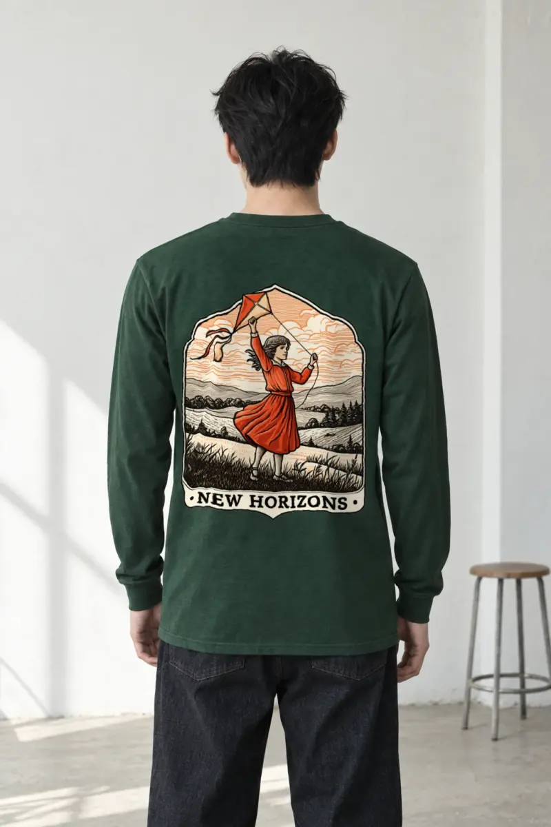 "Kitebound Fields" Unisex Longsleeve T-shirt