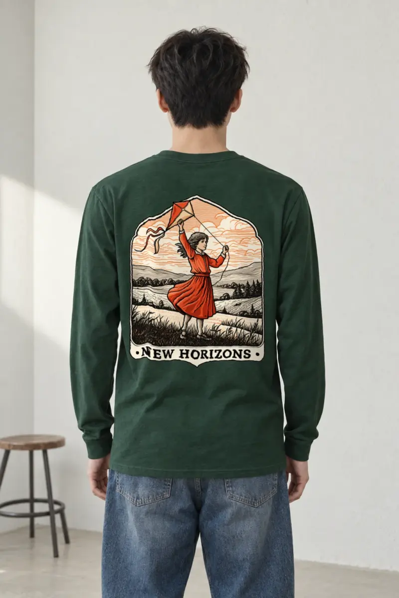 "Kitebound Fields" Unisex Longsleeve T-shirt