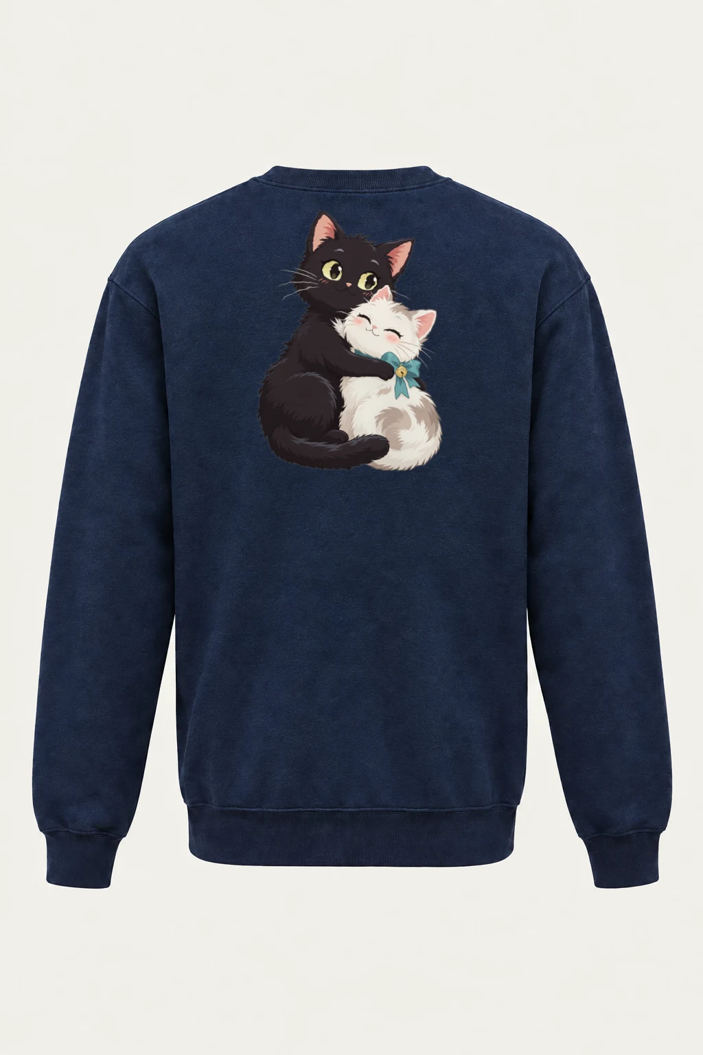 "Kitten Hug" Heavy Blend Unisex Crewneck Sweatshirt | Gildan 18000