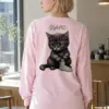 "Kitten Sock" Unisex Longsleeve T-shirt | Gildan 2400