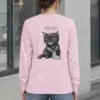 "Kitten Sock" Unisex Longsleeve T-shirt
