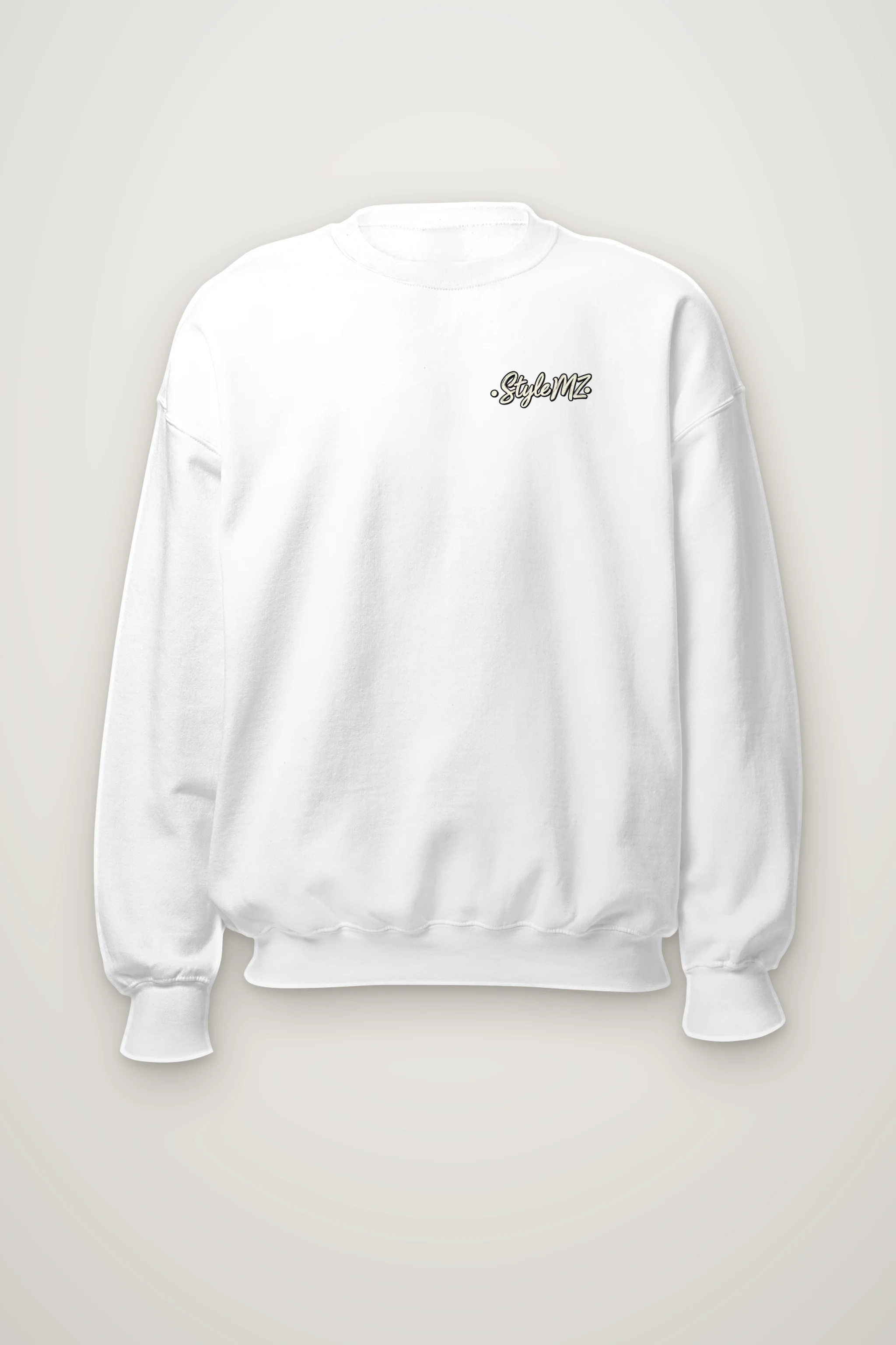 "Kitten With Green Sock" Heavy Blend Unisex Crewneck Sweatshirt