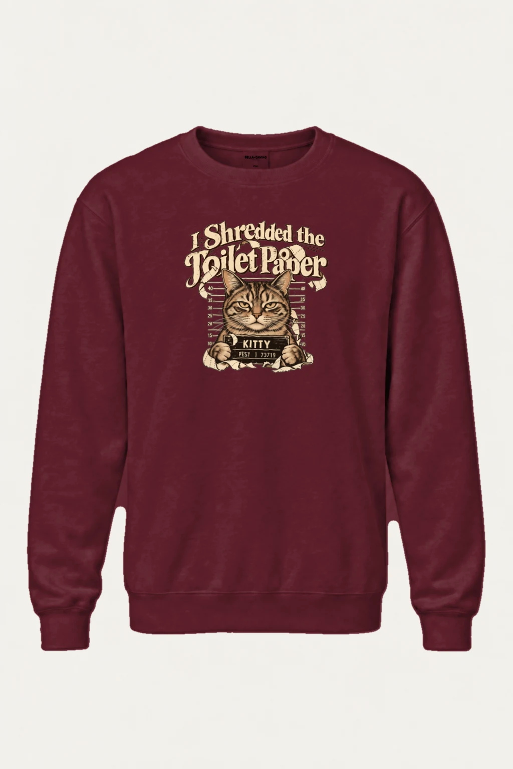 "Kitty Pest" Heavy Blend Unisex Crewneck Sweatshirt | Gildan 18000
