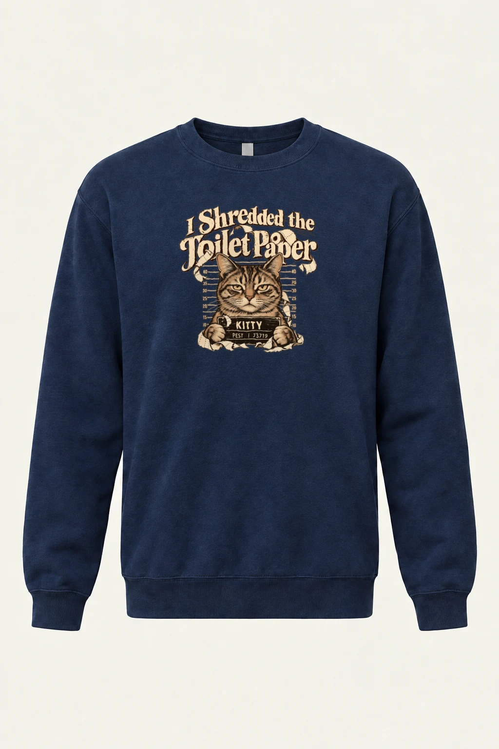 "Kitty Pest" Heavy Blend Unisex Crewneck Sweatshirt | Gildan 18000
