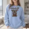 "Kitty Pest Mugshot" Heavy Blend Unisex Crewneck Sweatshirt | Gildan 18000