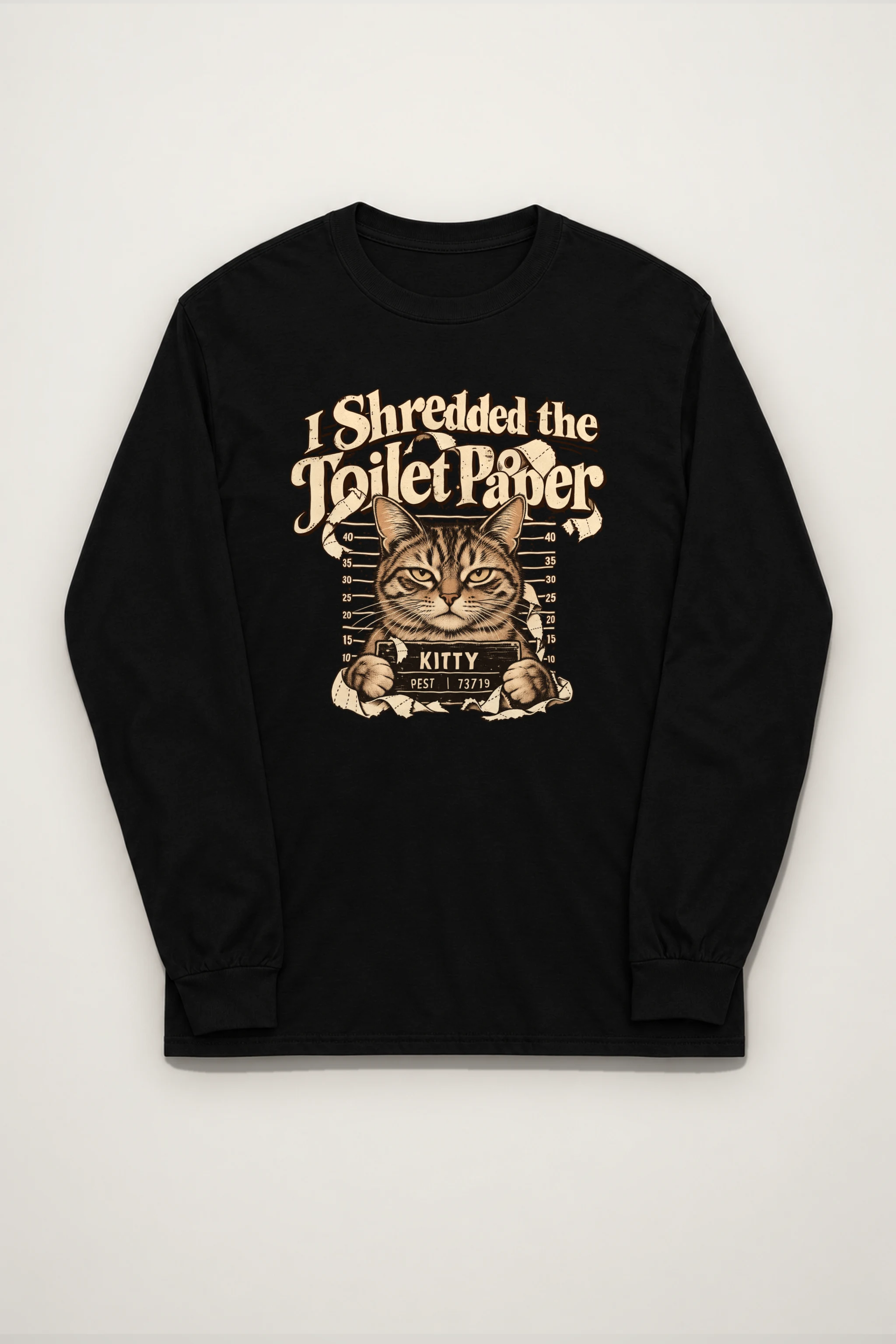 "Kitty Pest" Unisex Longsleeve T-shirt