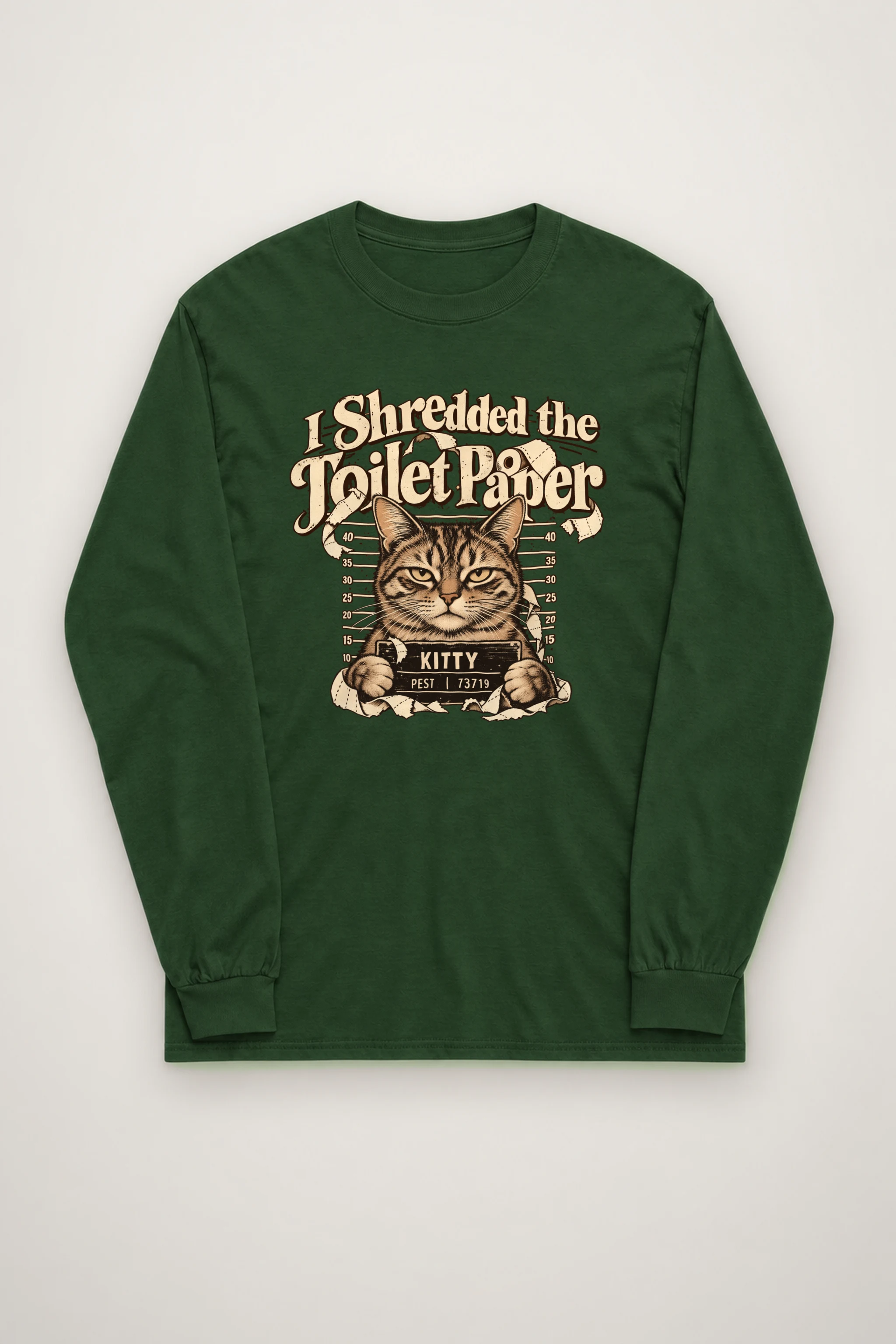 "Kitty Pest" Unisex Longsleeve T-shirt