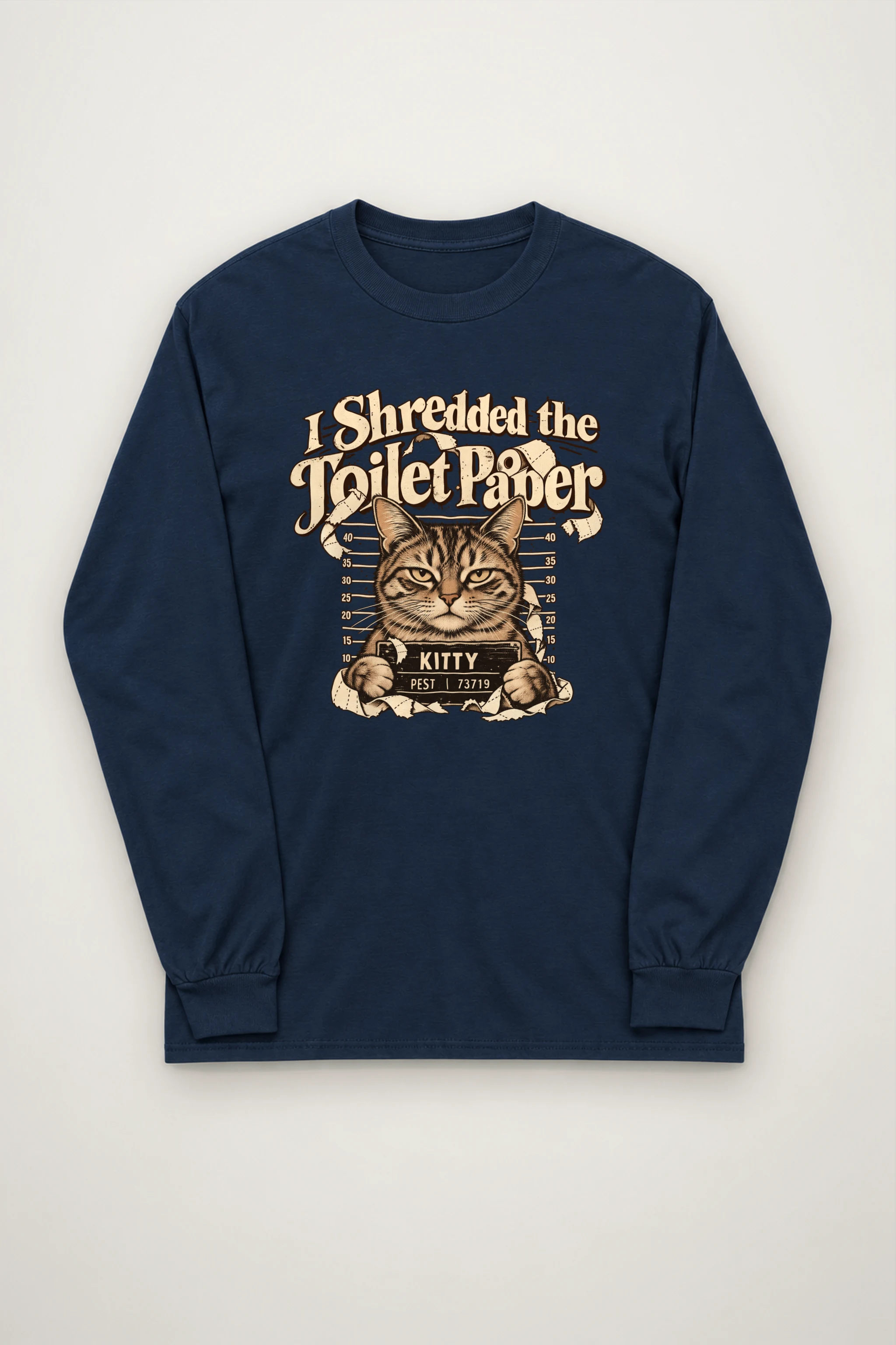 "Kitty Pest" Unisex Longsleeve T-shirt