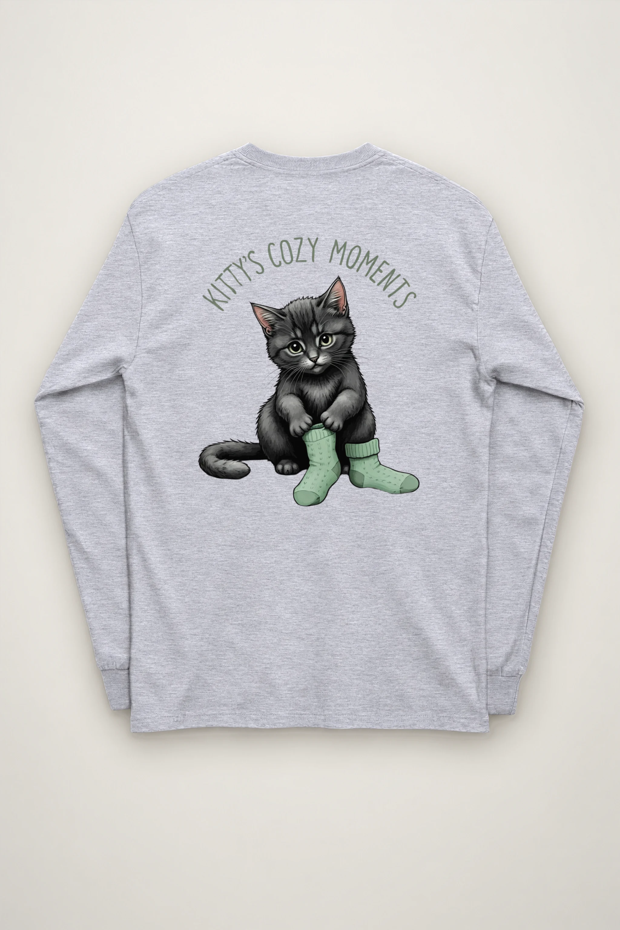 "Kitty's Cozy Moments" Unisex Longsleeve T-shirt