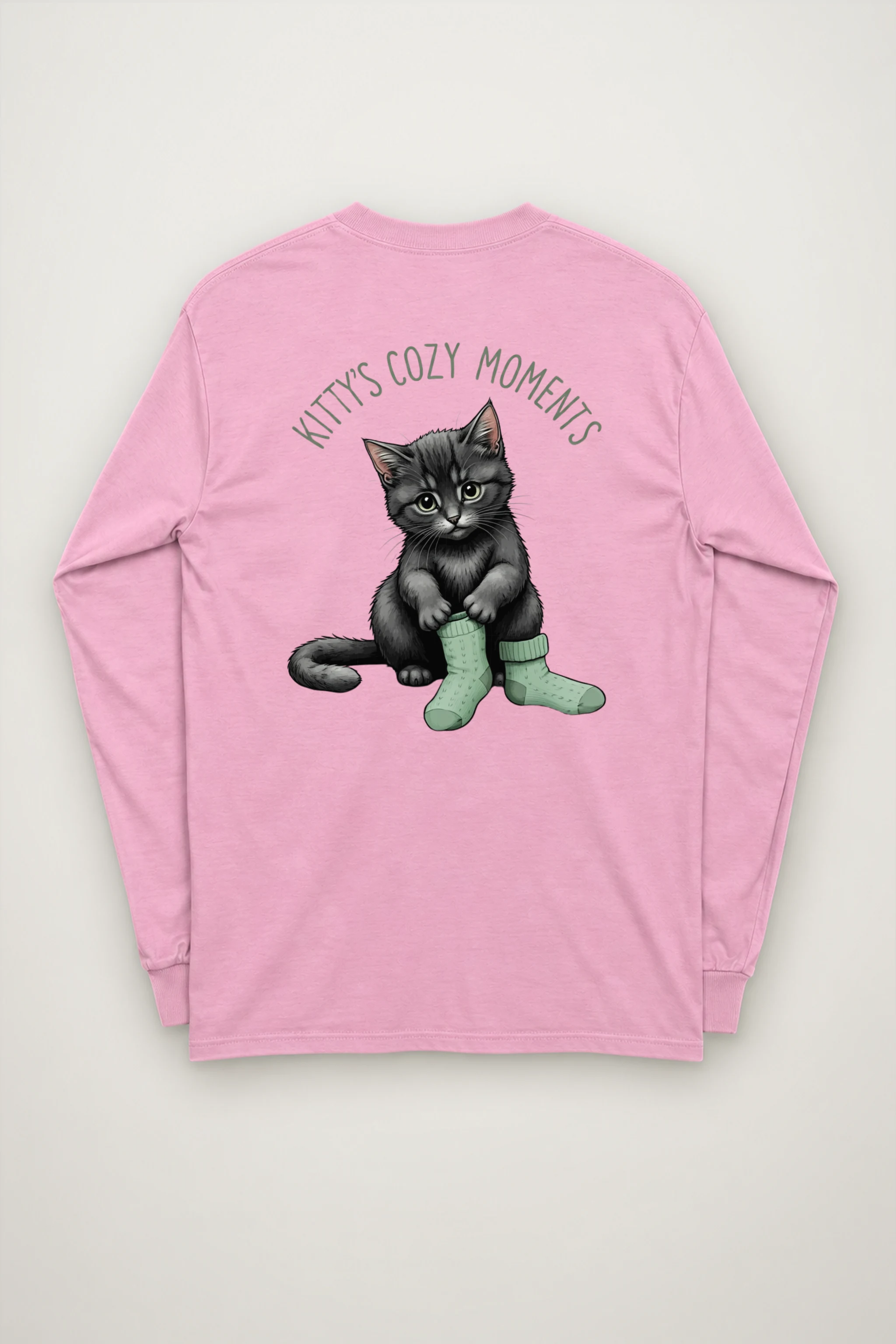 "Kitty's Cozy Moments" Unisex Longsleeve T-shirt