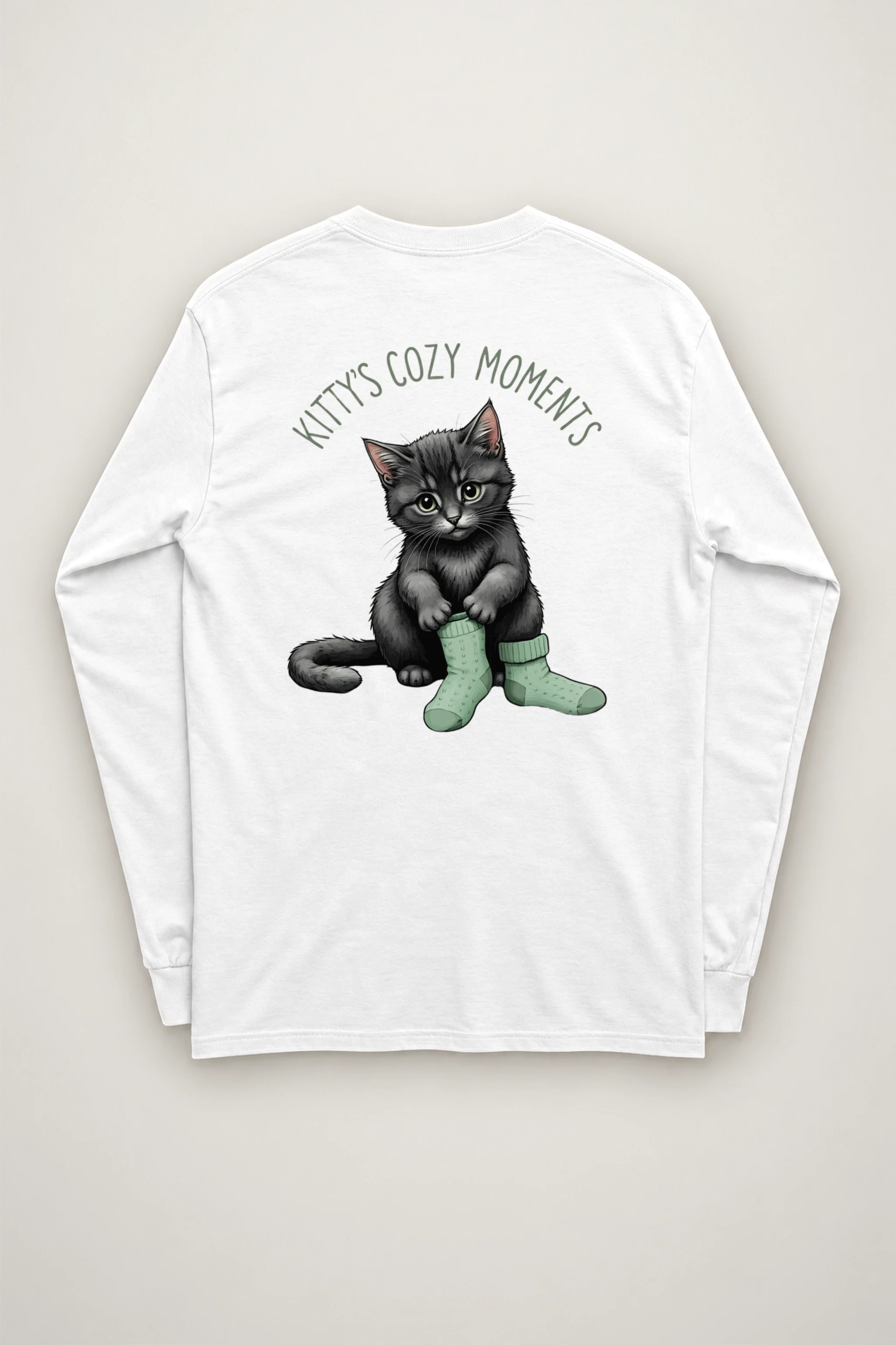 "Kitty's Cozy Moments" Unisex Longsleeve T-shirt