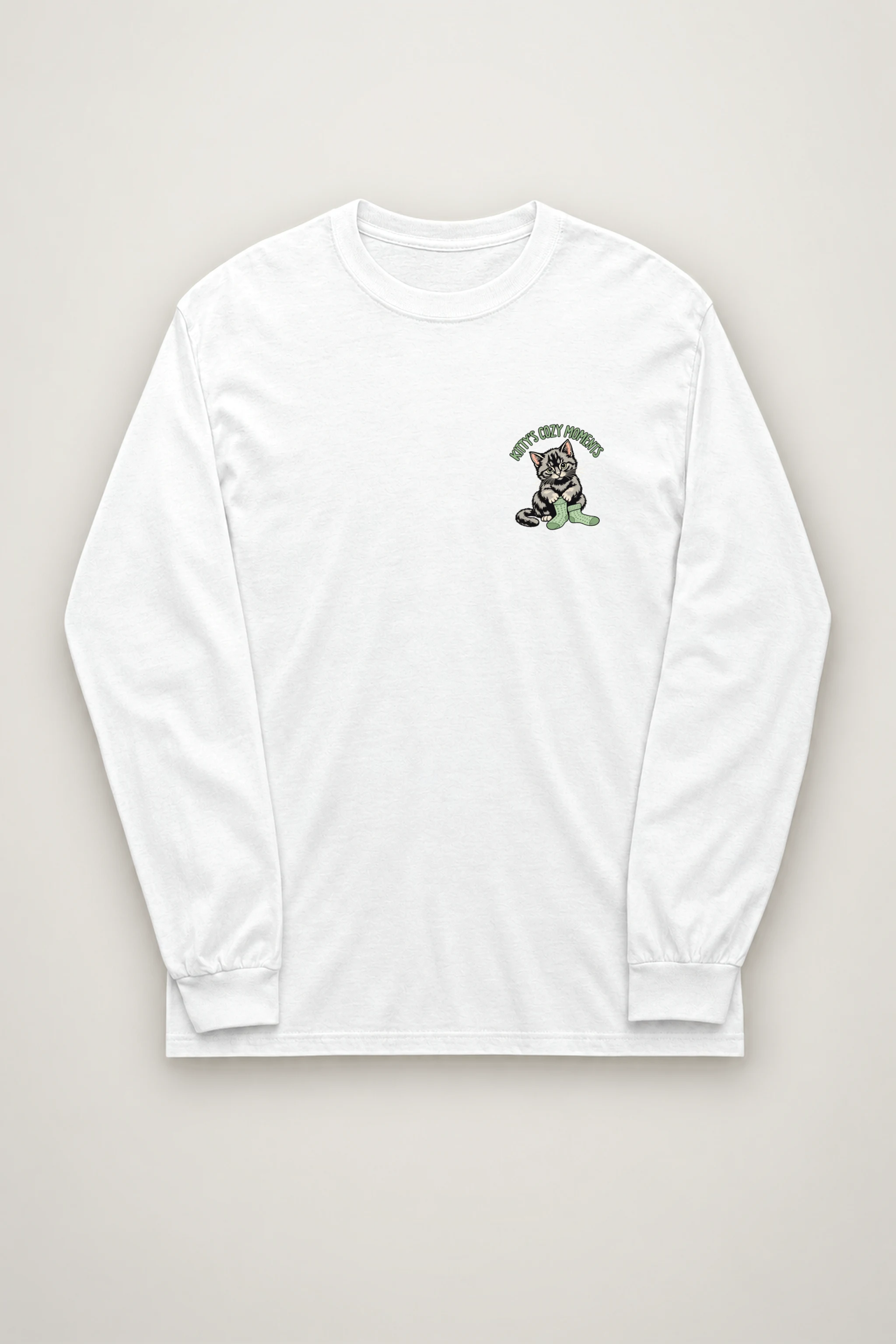 "Kitty's Cozy Moments" Unisex Longsleeve T-shirt