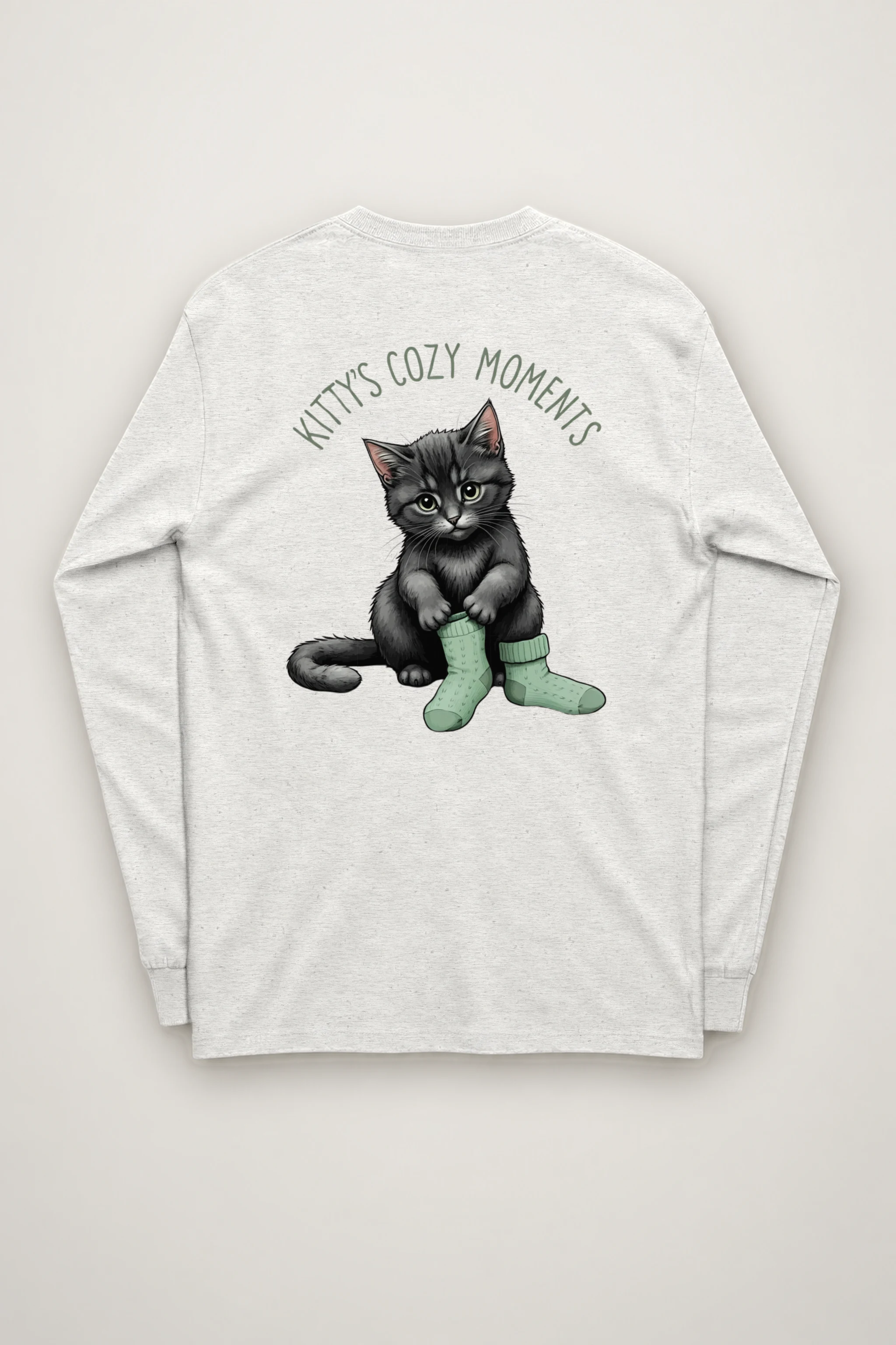"Kitty's Cozy Moments" Unisex Longsleeve T-shirt