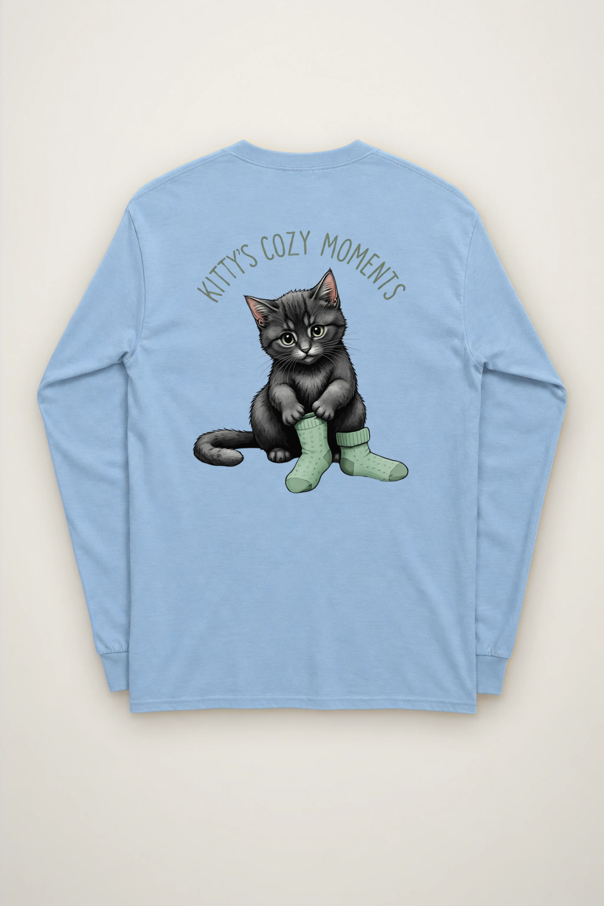 "Kitty's Cozy Moments" Unisex Longsleeve T-shirt