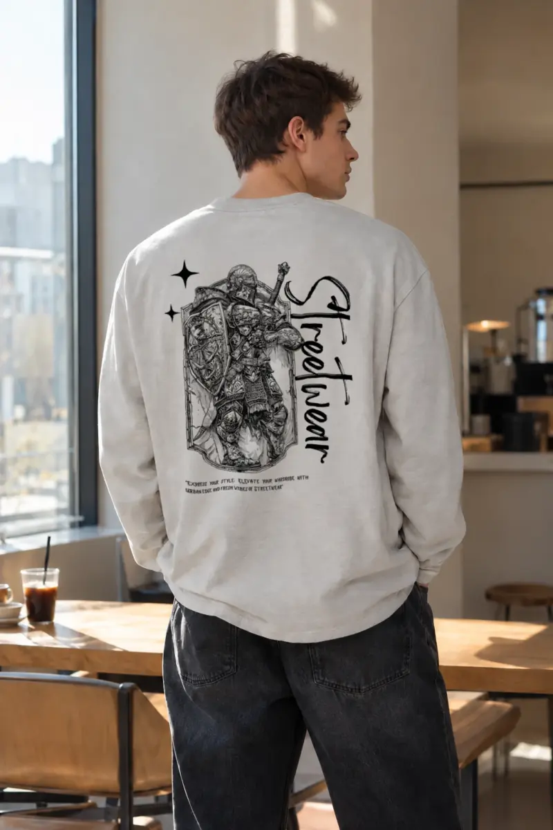 “Knight of Urban Edge” Unisex Longsleeve T-shirt | Gildan 2400