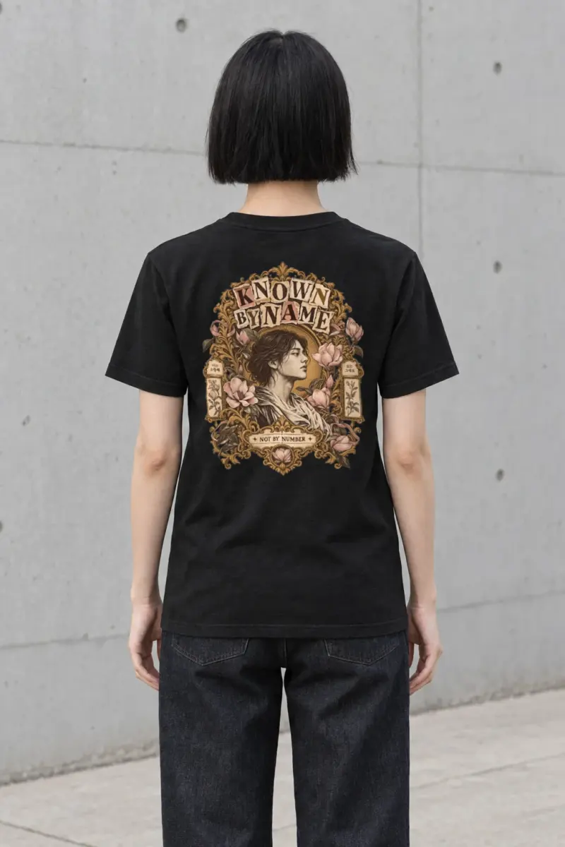 "Known By Name" Heavyweight Unisex Crewneck T-shirt