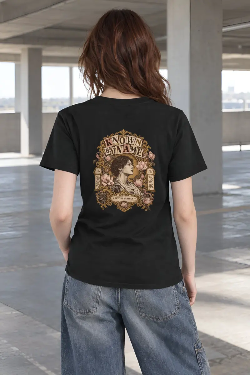 "Known By Name" Heavyweight Unisex Crewneck T-shirt