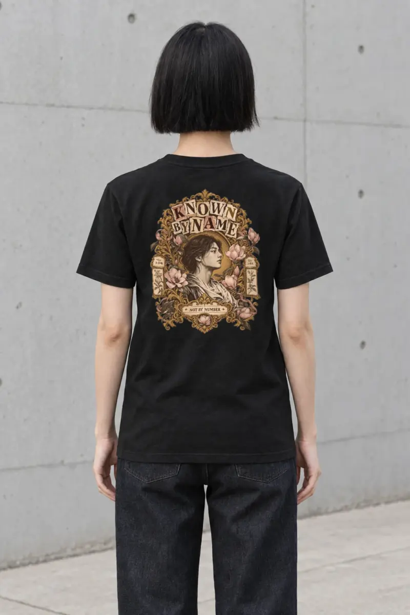 "Known By Name" Heavyweight Unisex Crewneck T-shirt | Gildan 5000