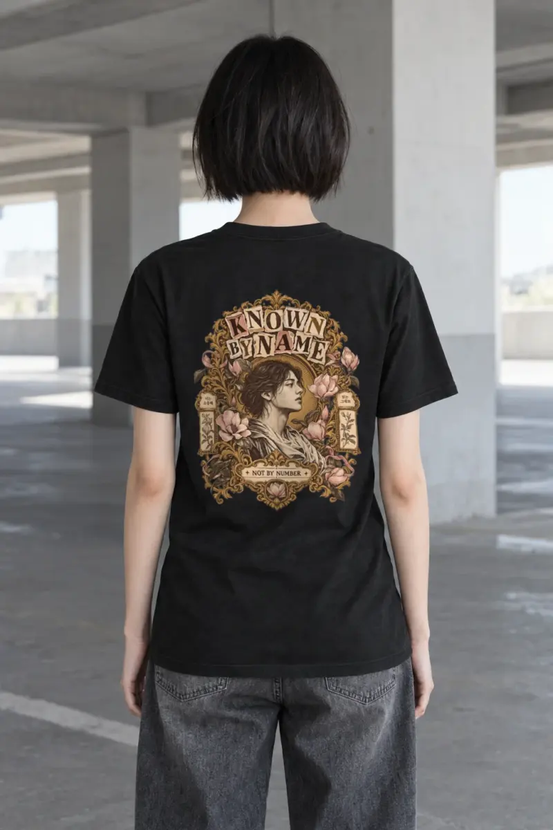 "Known By Name" Heavyweight Unisex Crewneck T-shirt