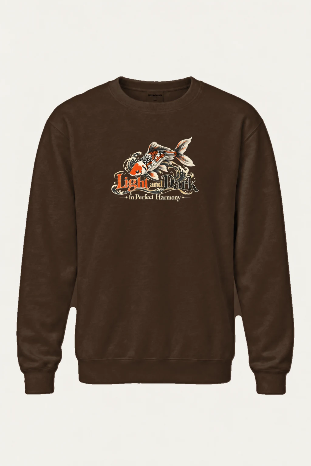 "Koi Harmony" Heavy Blend Unisex Crewneck Sweatshirt | Gildan 18000