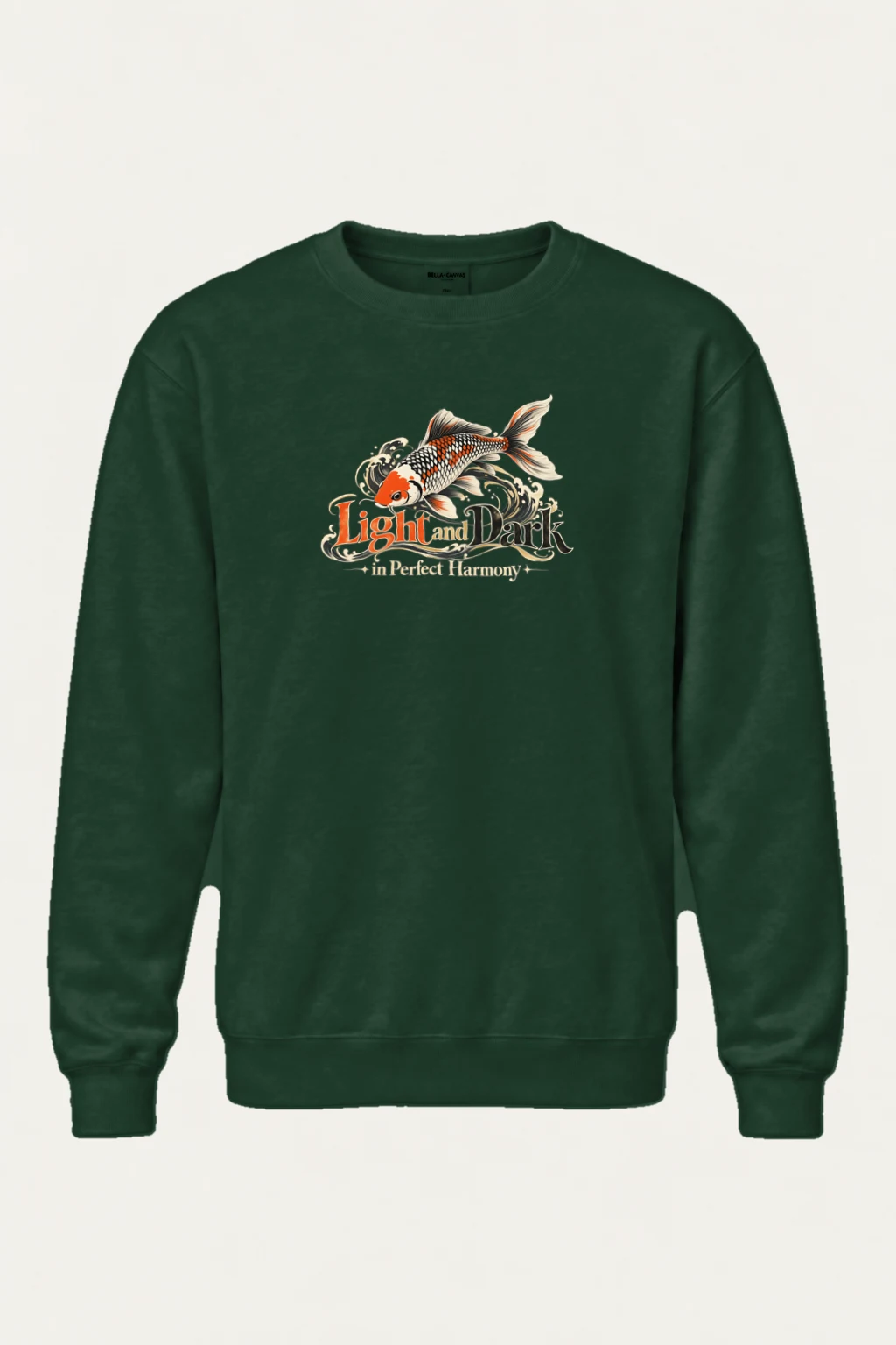 "Koi Harmony" Heavy Blend Unisex Crewneck Sweatshirt | Gildan 18000