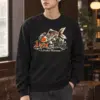 "Koi Waves" Heavy Blend Unisex Crewneck Sweatshirt | Gildan 18000