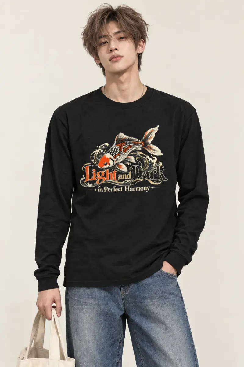 "Koi Waves" Unisex Longsleeve T-shirt