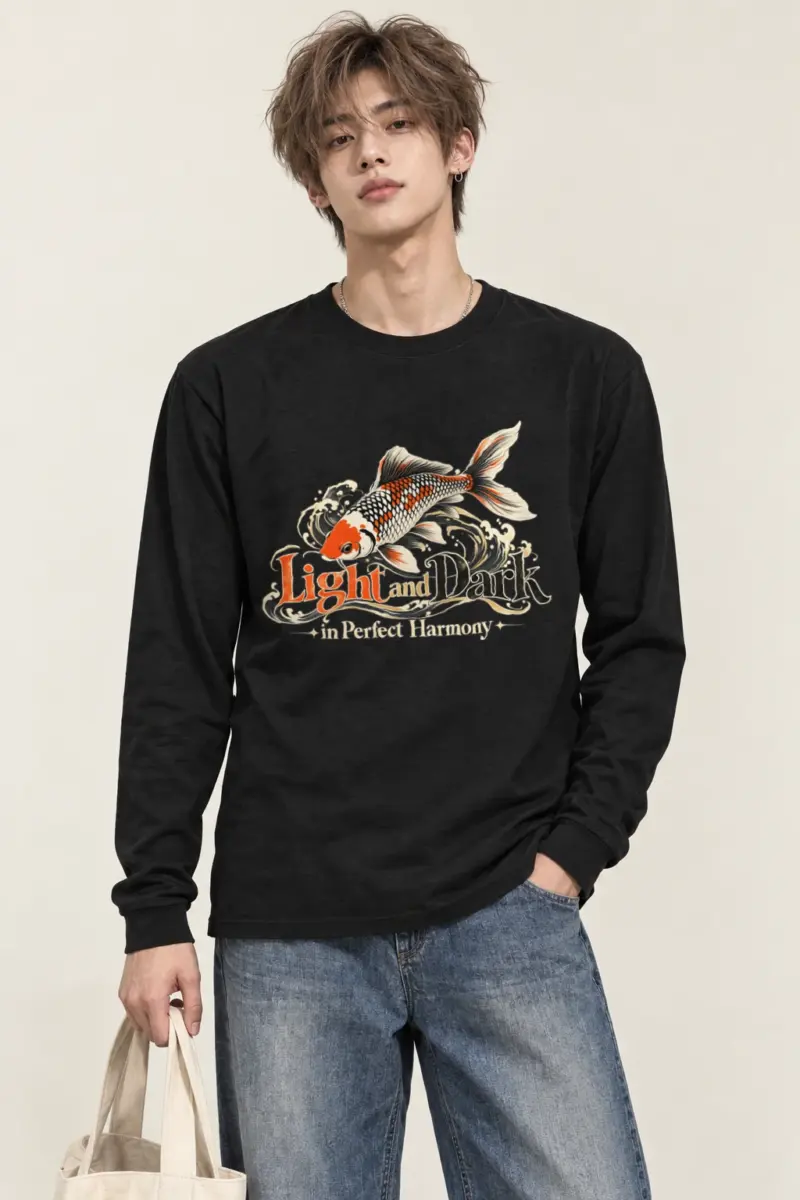 "Koi Waves" Unisex Longsleeve T-shirt