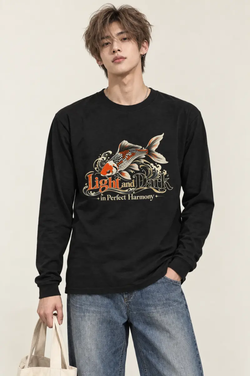 "Koi Waves" Unisex Longsleeve T-shirt