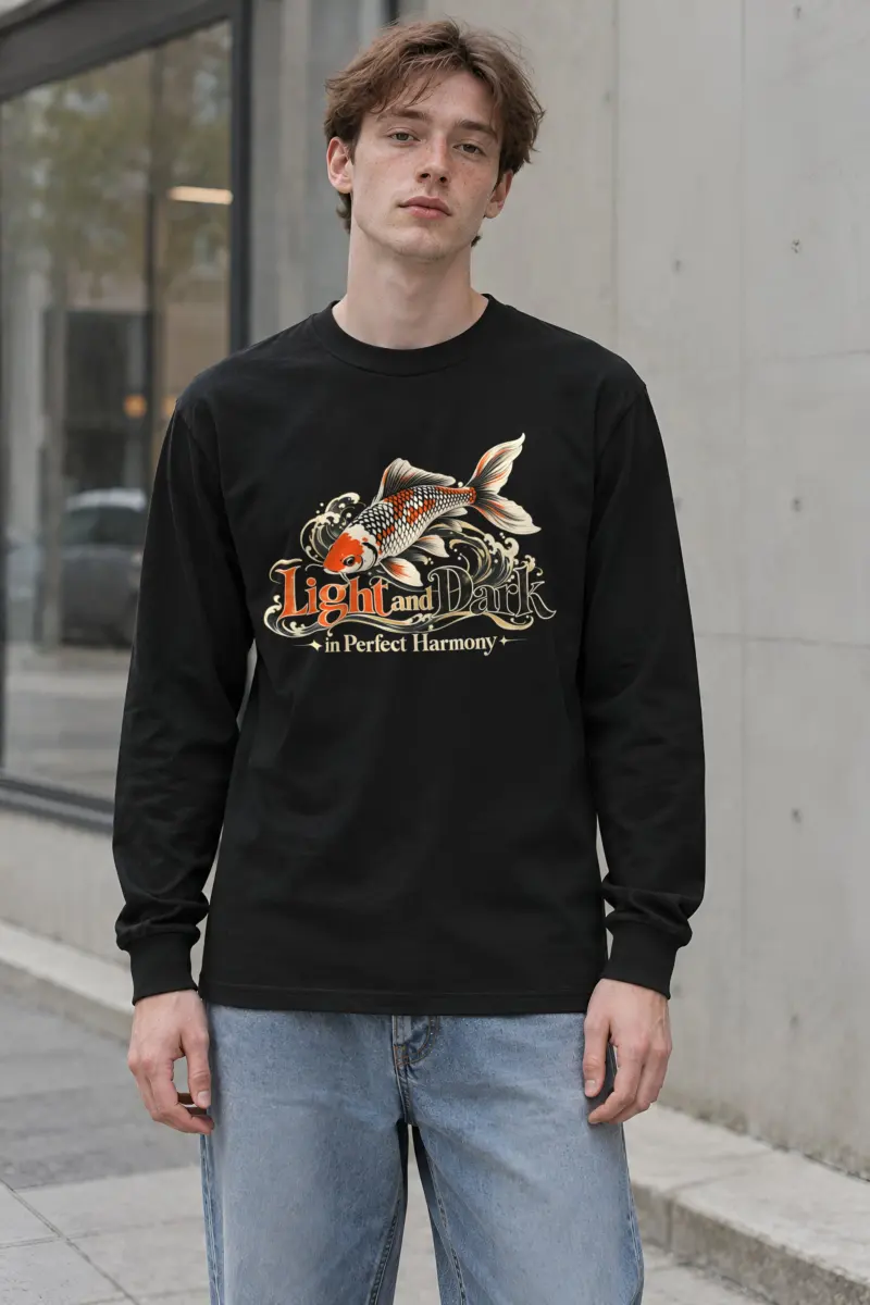 "Koi Waves" Unisex Longsleeve T-shirt