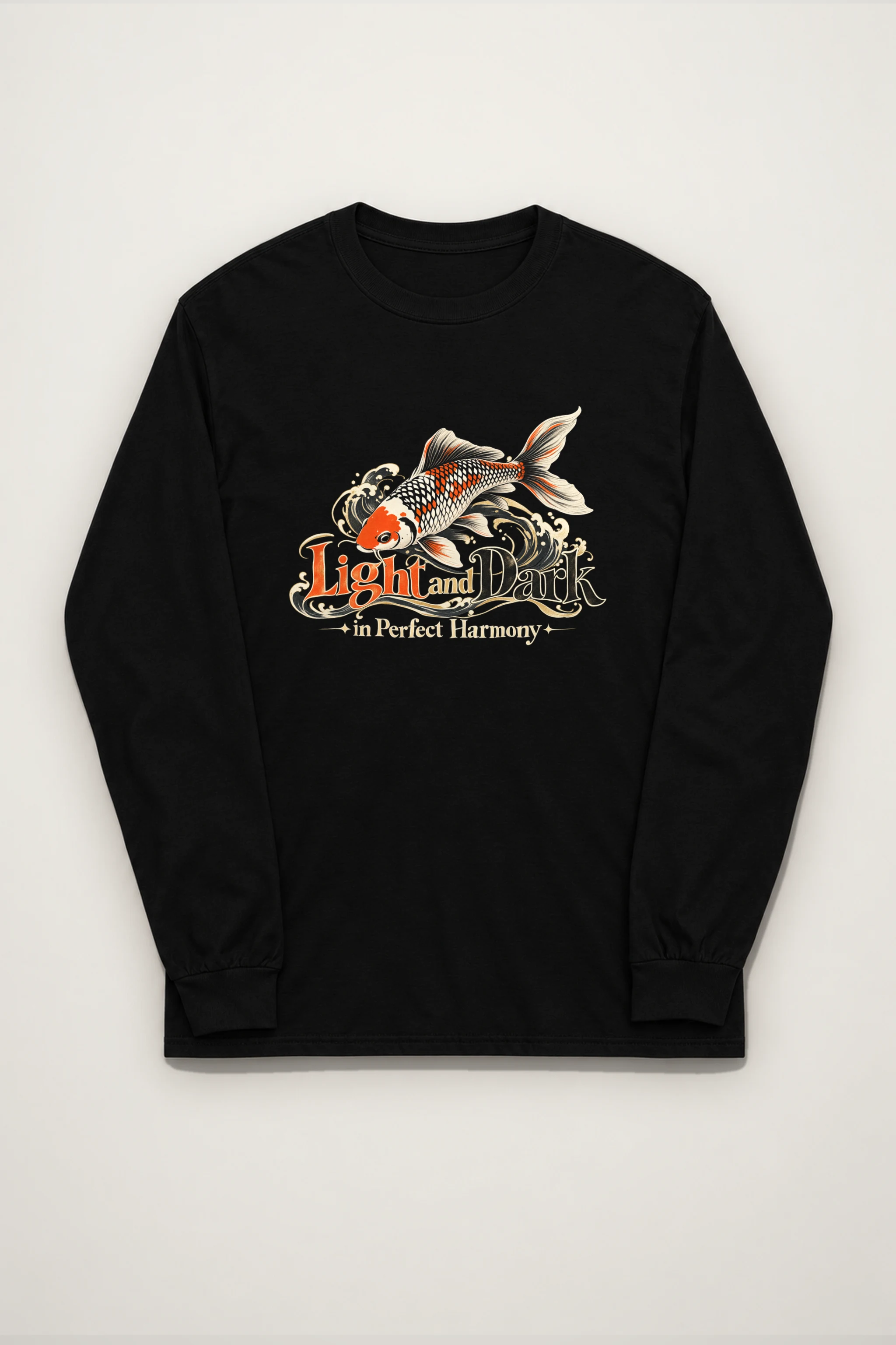 "Koi Waves" Unisex Longsleeve T-shirt