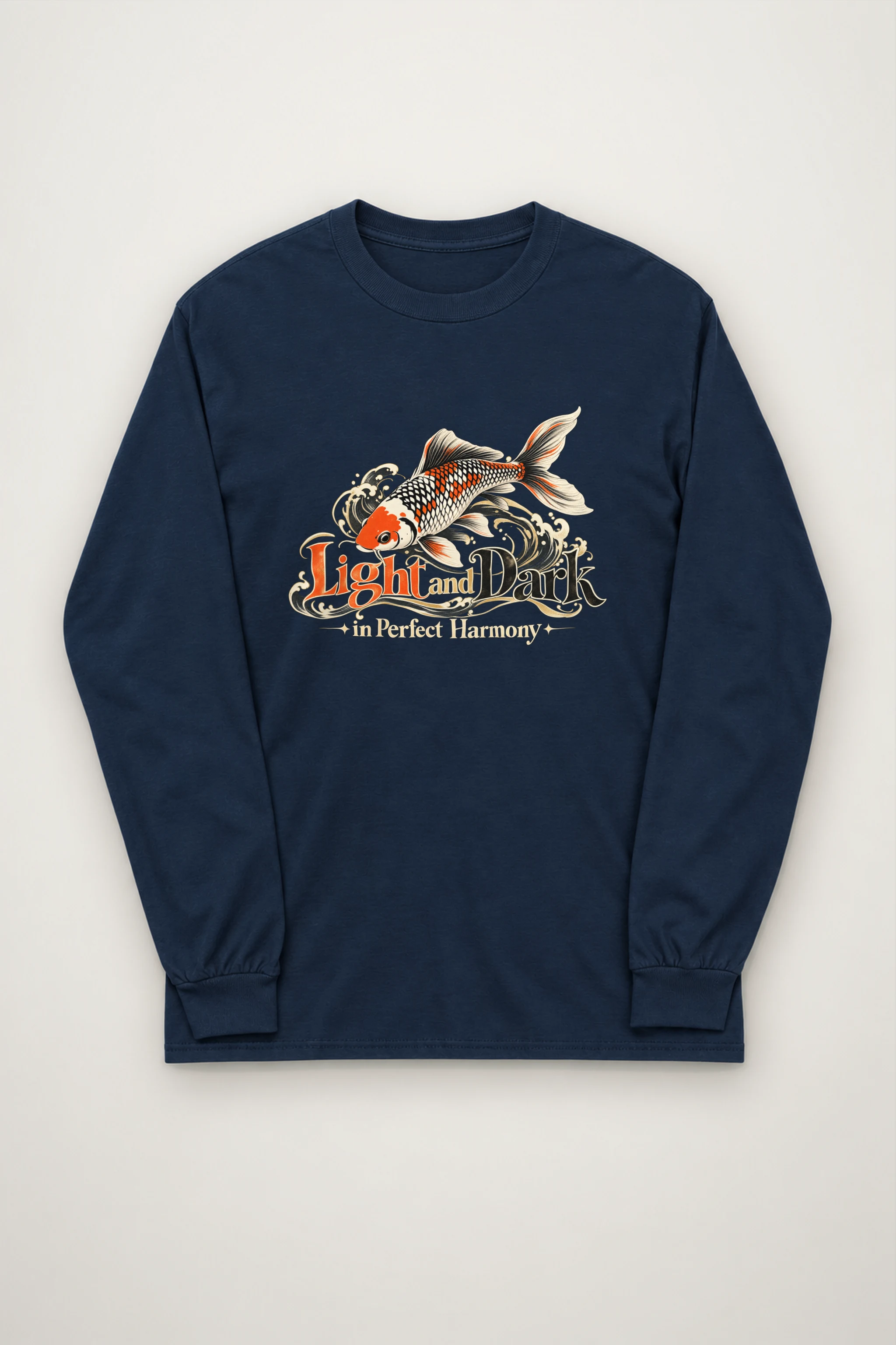 "Koi Waves" Unisex Longsleeve T-shirt